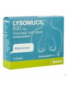 Lysomucil 600 Granulés 14 Sachets