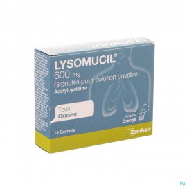 Lysomucil 600 Granulés 14 Sachets
