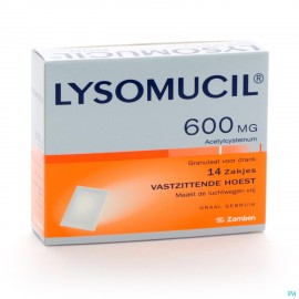 Lysomucil 600 Granulés 14 Sachets
