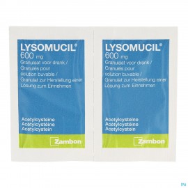Lysomucil 600 Gran 14 Zakjes 600mg