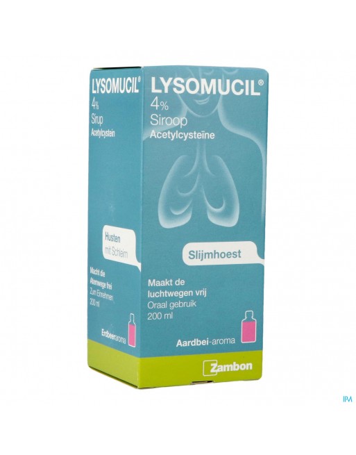 Lysomucil 4% Siroop 200ml