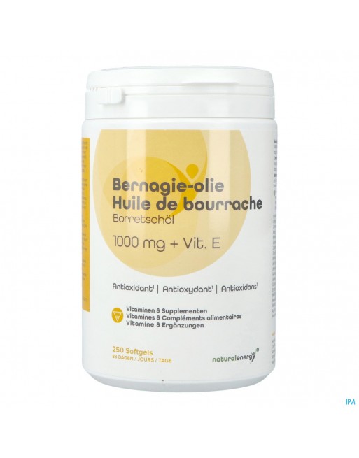 Bernagie Olie Natural Energy Caps 25