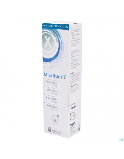 Miradent Mirafluor C Tandpasta 100ml Nf