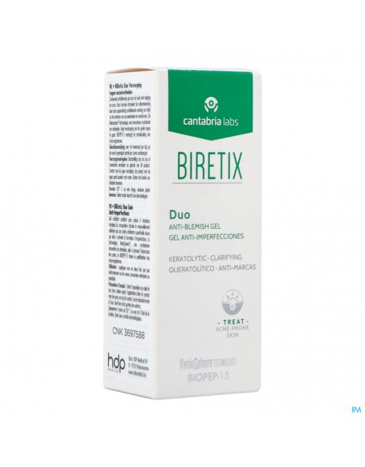 Biretix Duo Gel Tube 30ml Nf