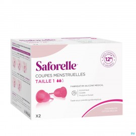 Saforelle Cup Protect Coupe Menstruelle T1 Nouveau