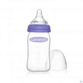 Lansinoh Biberon Verre + Tetine 160ml 4