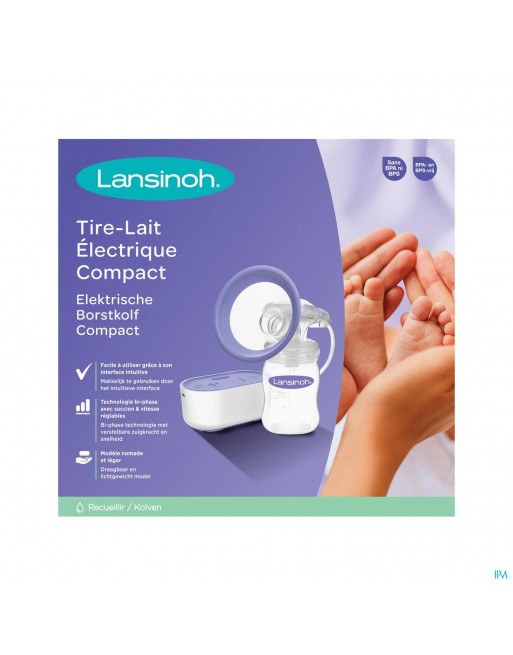 Lansinoh Compact Enkele Elektrische Borstkolf