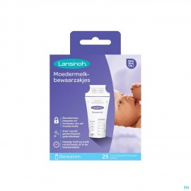 Lansinoh Bewaarzakjes Moedermelk 25 99205