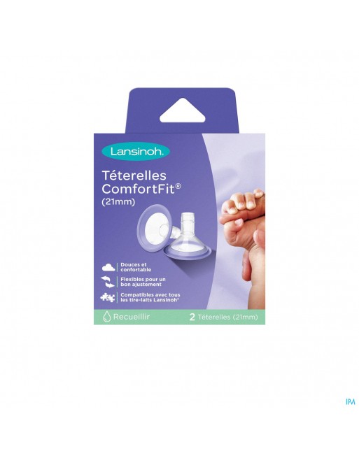 Lansinoh Borstschilden Comfort Fit 2x28mm