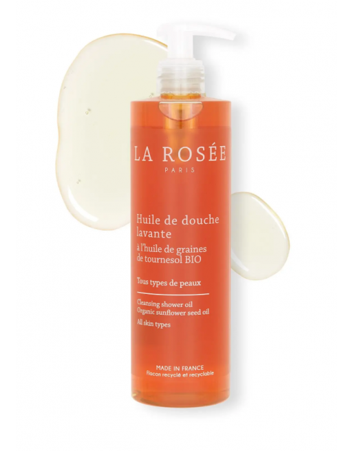La Rosee Huile Douche Fl Pompe 400ml