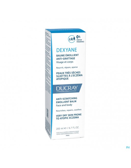 Ducray Dexyane Baume Emollient A/grattage 200ml Nf