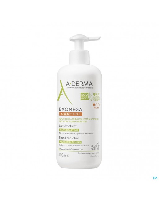 Aderma Exomega Control Lait Emollient 400ml