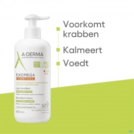 Aderma Exomega Control Emol. Melk 400ml