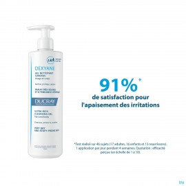 Ducray Dexyane Reinigende Gel Overvet 400ml
