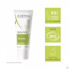 Aderma Biology Lichte Creme Dermatolog. 40ml
