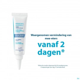 Ducray Keracnyl Glycolic+ Cr Tegen Zw.puntjes 30ml