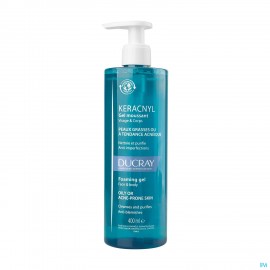 Ducray Keracnyl Gel Moussant 400ml Nf