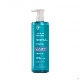 Ducray Keracnyl Gel Moussant 400ml Nf