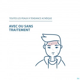 Ducray Keracnyl Schuimende Gel 400ml Nf