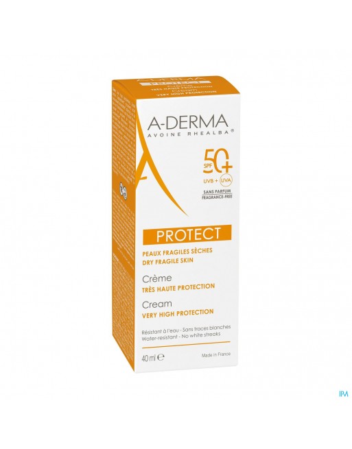 Aderma Protect Creme Z/parfum Tube 40ml