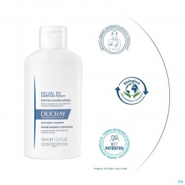 Ducray Kelual Ds Sh Verzorg. Hardnek. Roos 100ml