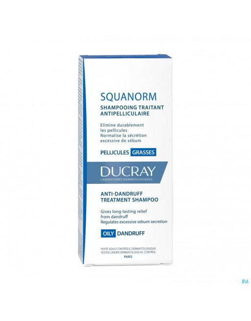 Ducray Squanorm Sh Vette Schilfers Nf 200ml
