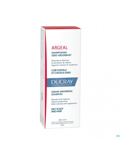 Ducray Argeal Sh Talgabsorberende Verzorg. 200ml