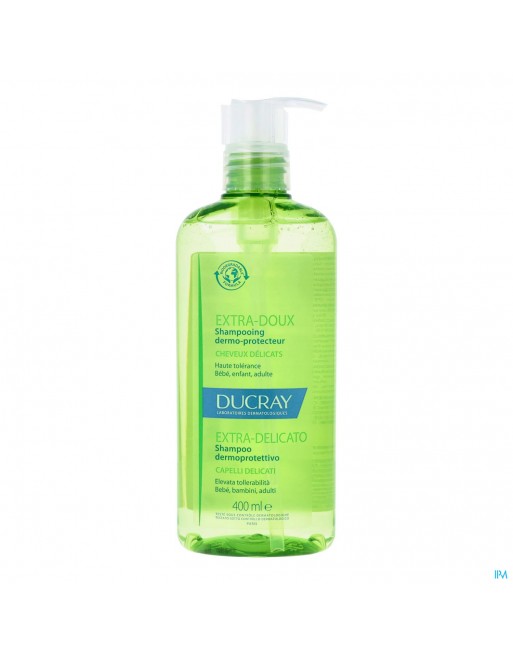 Ducray Extra-doux Huidbescherm. Shampoo 400ml Nf