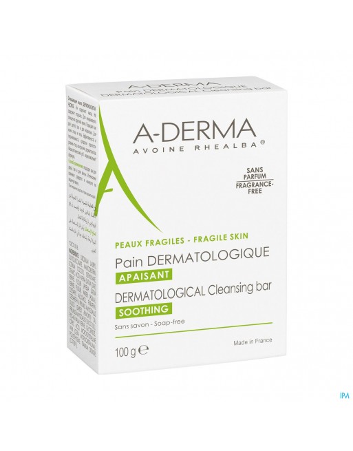 Aderma Havermelk Wasstuk 100g
