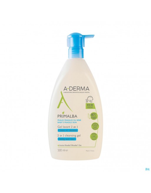 Aderma Primalba Gel Lavant 2en1 500ml