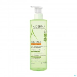 Aderma Exomega Control Reinigingsgel 2in1 500ml