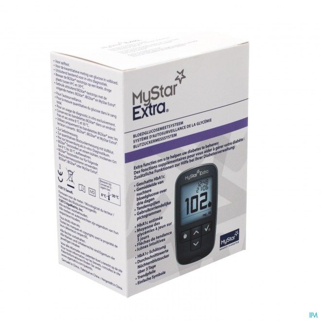 Mystar Extra Autosurveillance Glycemie Kit