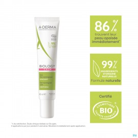 Aderma Biology Kalmerende Dermatolog. Verzorg.40ml