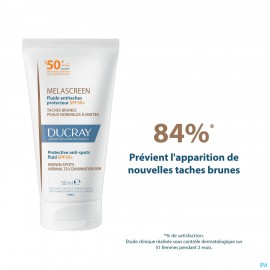 Ducray Melascreen Fluide A/taches Ip50+ 50ml