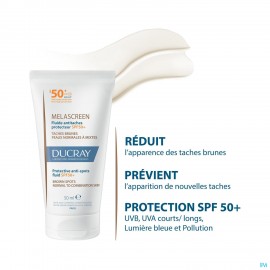 Ducray Melascreen Fluide A/taches Ip50+ 50ml