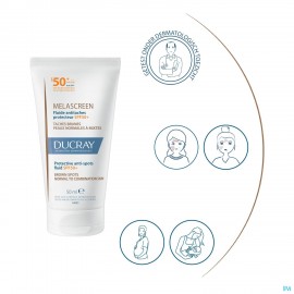 Ducray Melascreen Fluide A/taches Ip50+ 50ml