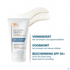 Ducray Melascreen Fluide A/taches Ip50+ 50ml