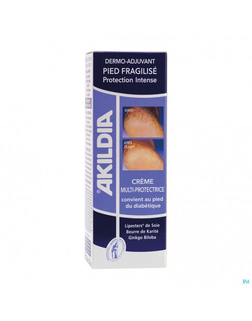 Akileine Akildia Cr Voeten Diabetique 75ml 103501