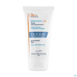 Ducray Keracnyl Fluide Uv50+ A/onzuiverheden 50ml