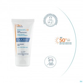 Ducray Keracnyl Fluide Uv50+ A/onzuiverheden 50ml