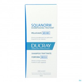 Ducray Squanorm Sh Pellicules Seches 200ml Nf