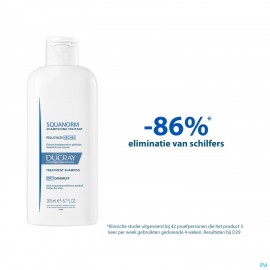 Ducray Squanorm Sh Pellicules Seches 200ml Nf