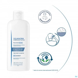 Ducray Squanorm Sh Pellicules Seches 200ml Nf