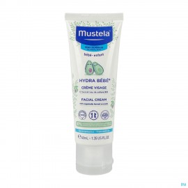 Mustela Bb Hydra Gelaatscreme Droge Huid Tube 40ml