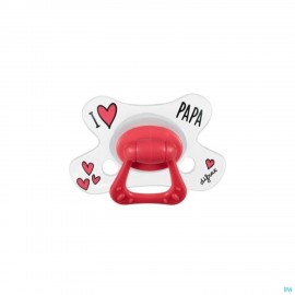 Difrax Fopspeen Natural 20+ M I Love Assorti