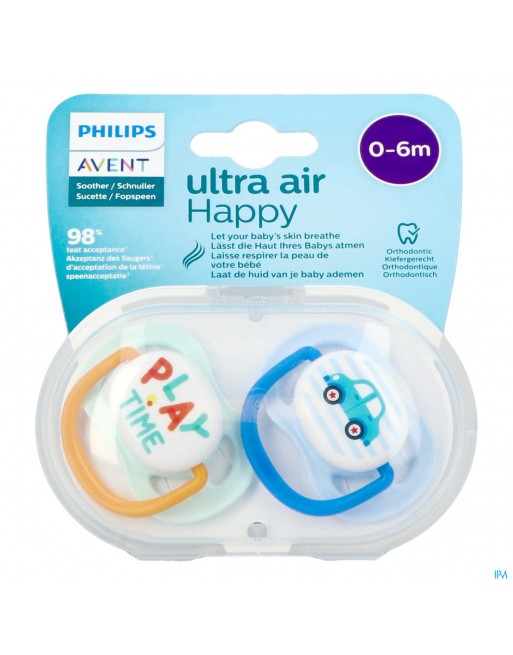 Philips Avent Fopspeen 0m+ Mix Philips Avent Fopspeen 0m+ Mix