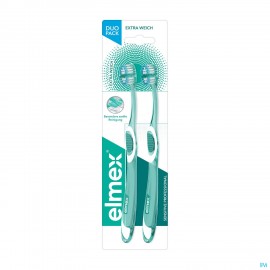 Elmex Brosse Dents Sensitive Pro Extra Souple Duo