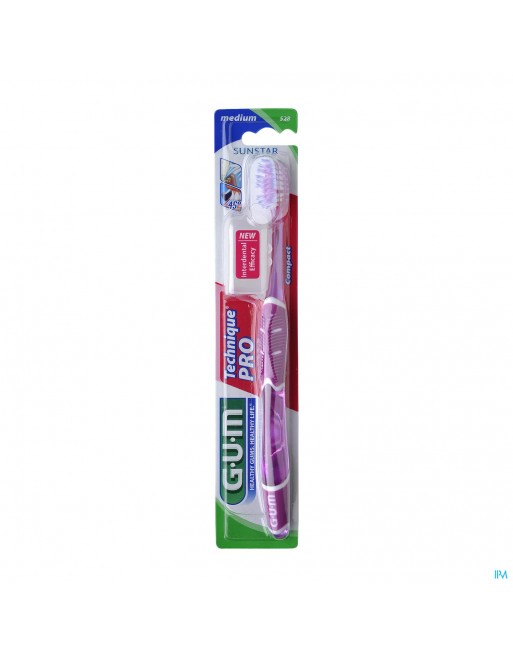 Gum Technique Pro Compact Medium Tandenborstel 528