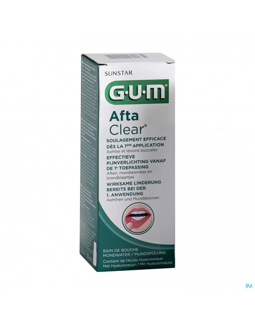 Gum Aftaclear Mondspoeling 120ml