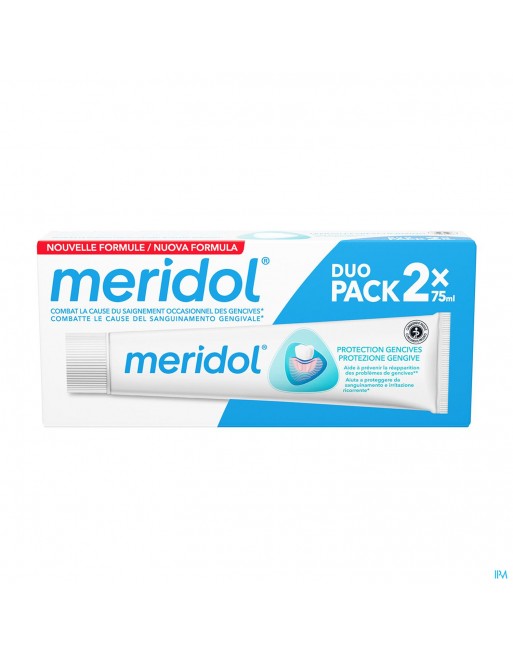 Meridol Tandvleesbescherming Tandpasta 2x75ml Nf